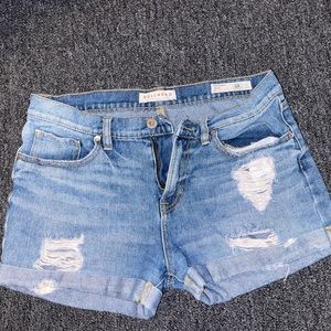 Pacsun Bullhead Denim Ripped Boyfriend Jean Shorts